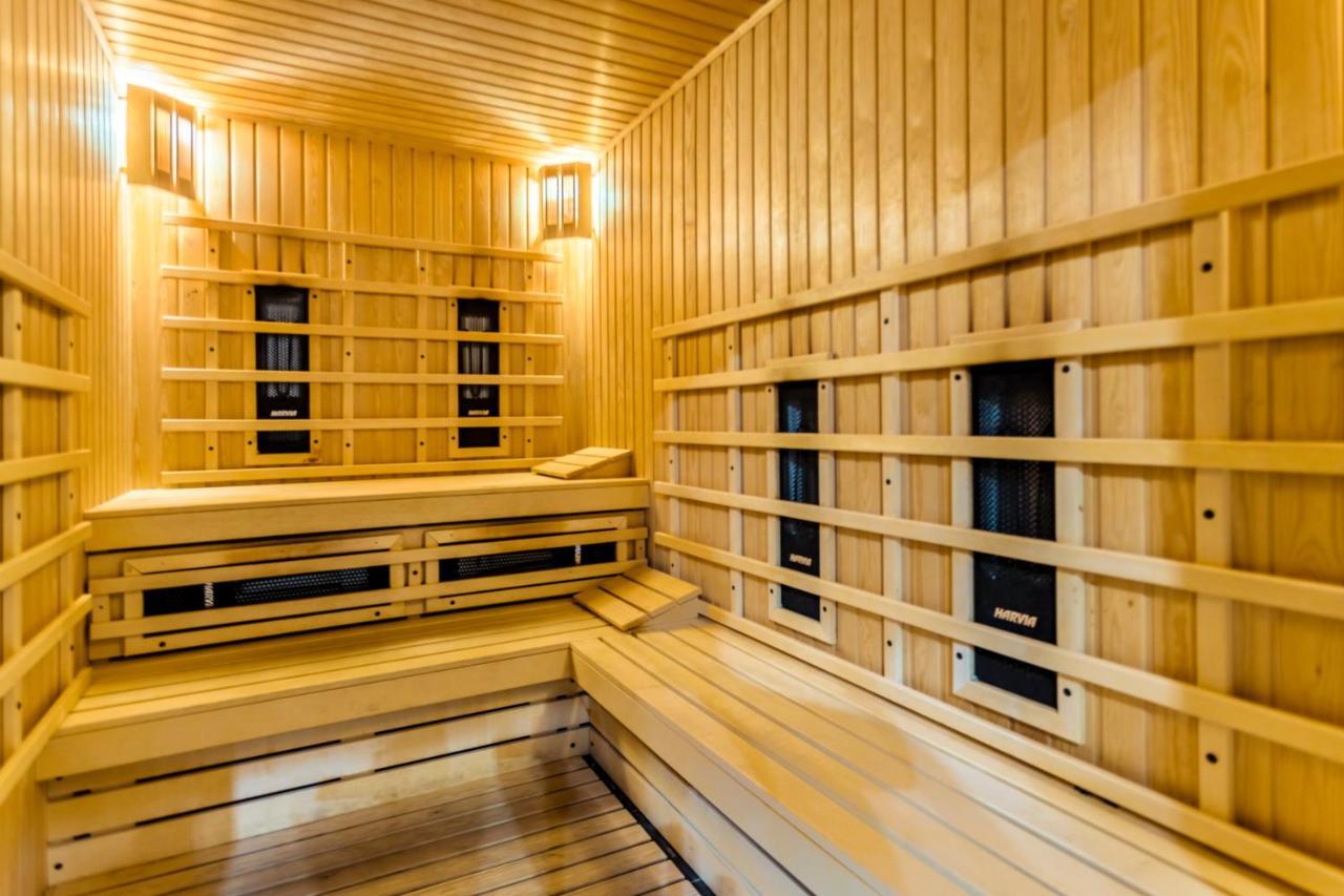 Hotel Arte Spa & Park Велинград Экстерьер фото A modern Finnish sauna