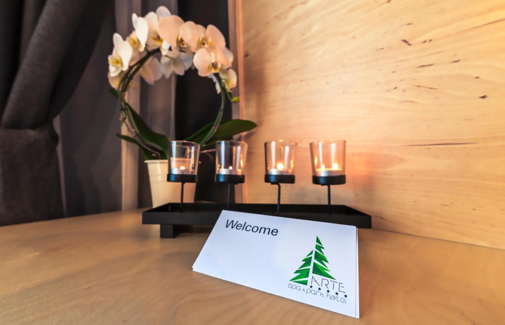 Hotel Arte Spa & Park Велинград Номер фото Welcome card